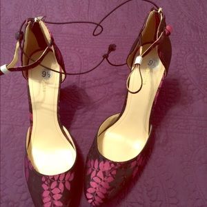 Liz Claiborne Ankle Strap Heels